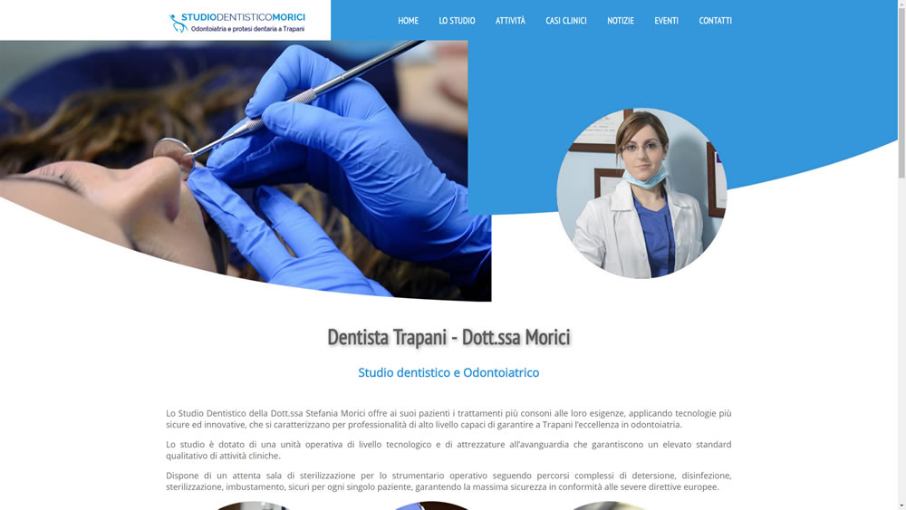 Realizzazione siti internet - Studio Dentistico Morici: foto 1