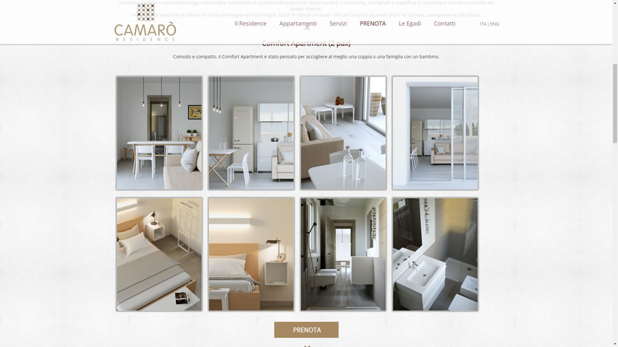 Realizzazione siti internet - Camarò - Residence Favignana: foto 2
