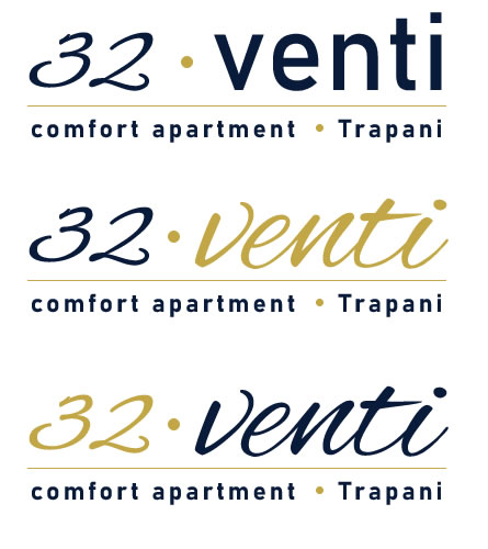 Loghi e Corporate Identity - 32 Venti - Comfort Apartments Trapani: foto 2